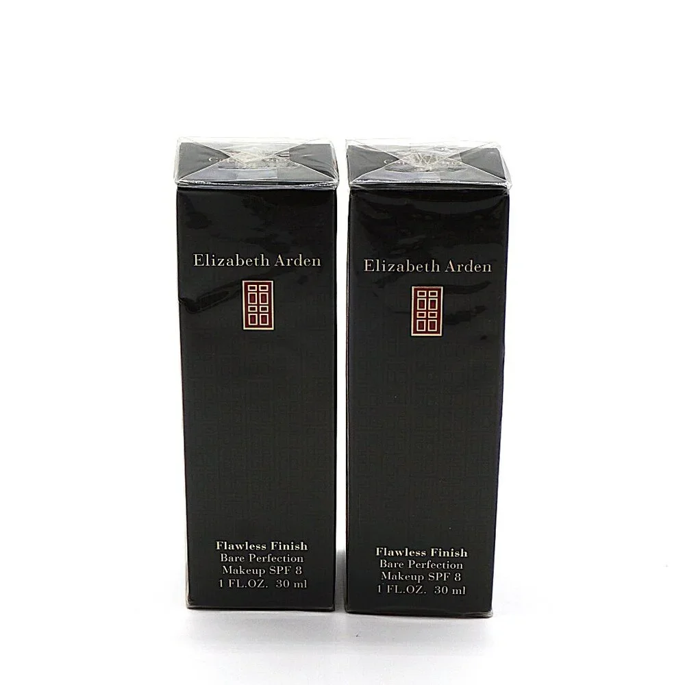 2x Elizabeth Arden Flawless Finish 54 Warm Cappuccino SPF8 NEW‎